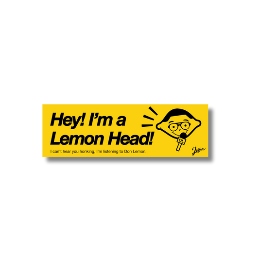 Lemon Head Bumper Magnet