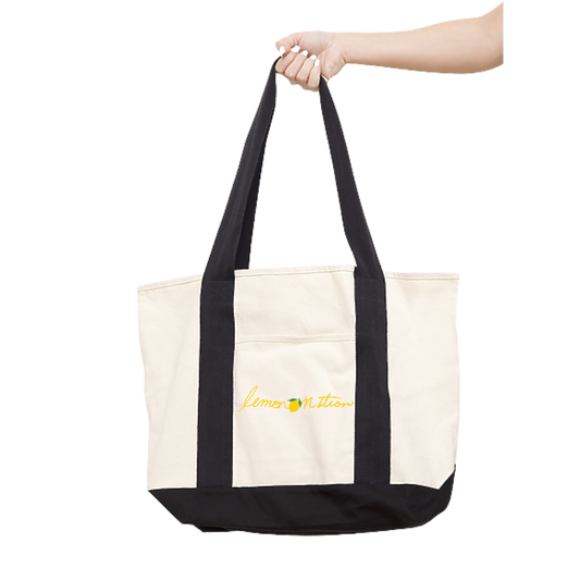 Lemon Nation Boat Tote
